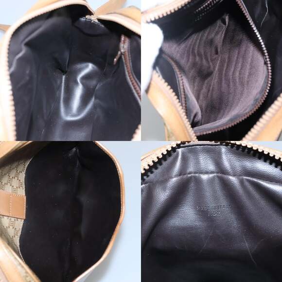 CELINE Macadam Canvas Shoulder Bag Pvc Beige Gold - Picture 12 of 12